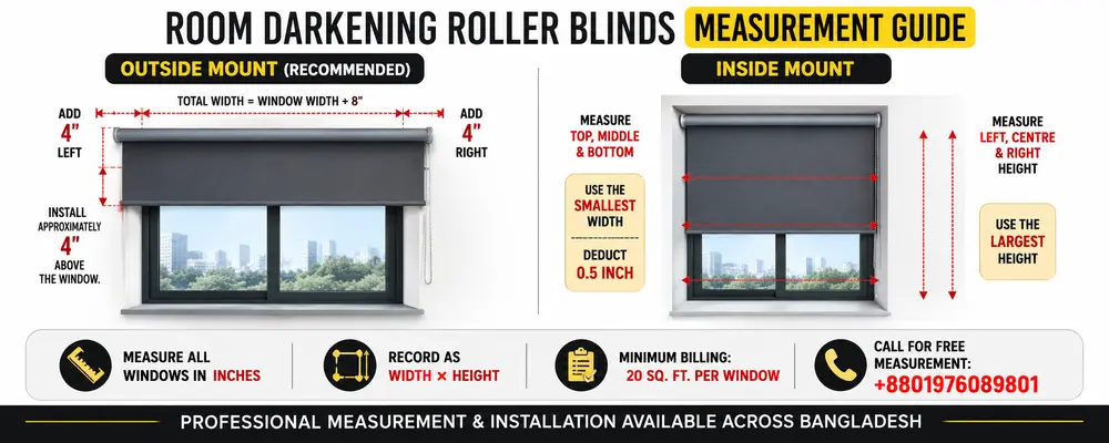 Light Filtering Roller Blinds Price in Bangladesh