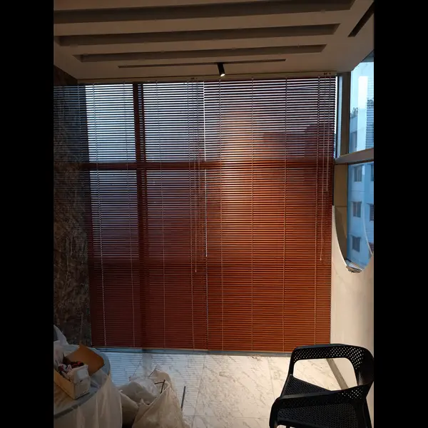 1 Inch Wooden Color Aluminum Venetian Blinds Price in Bangladesh